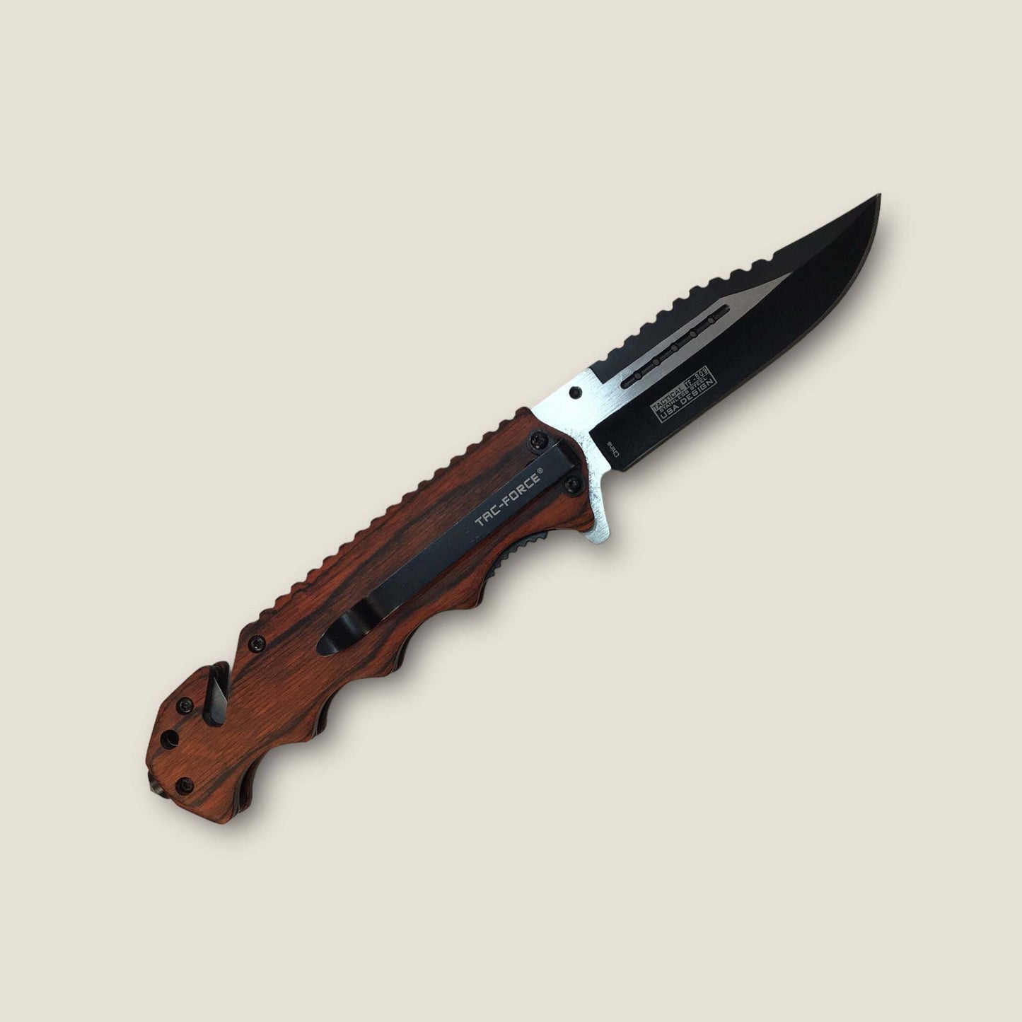 Leather Book of Flies & Knife