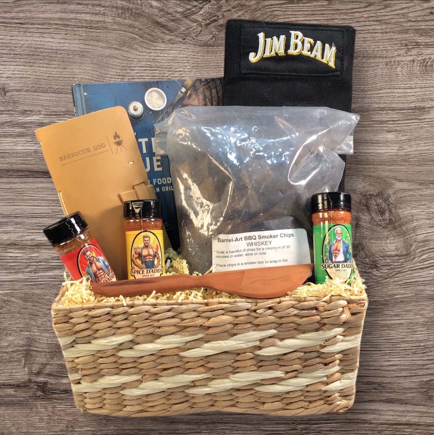 Red, White, and Blue Barbecue with Dad Spice Set