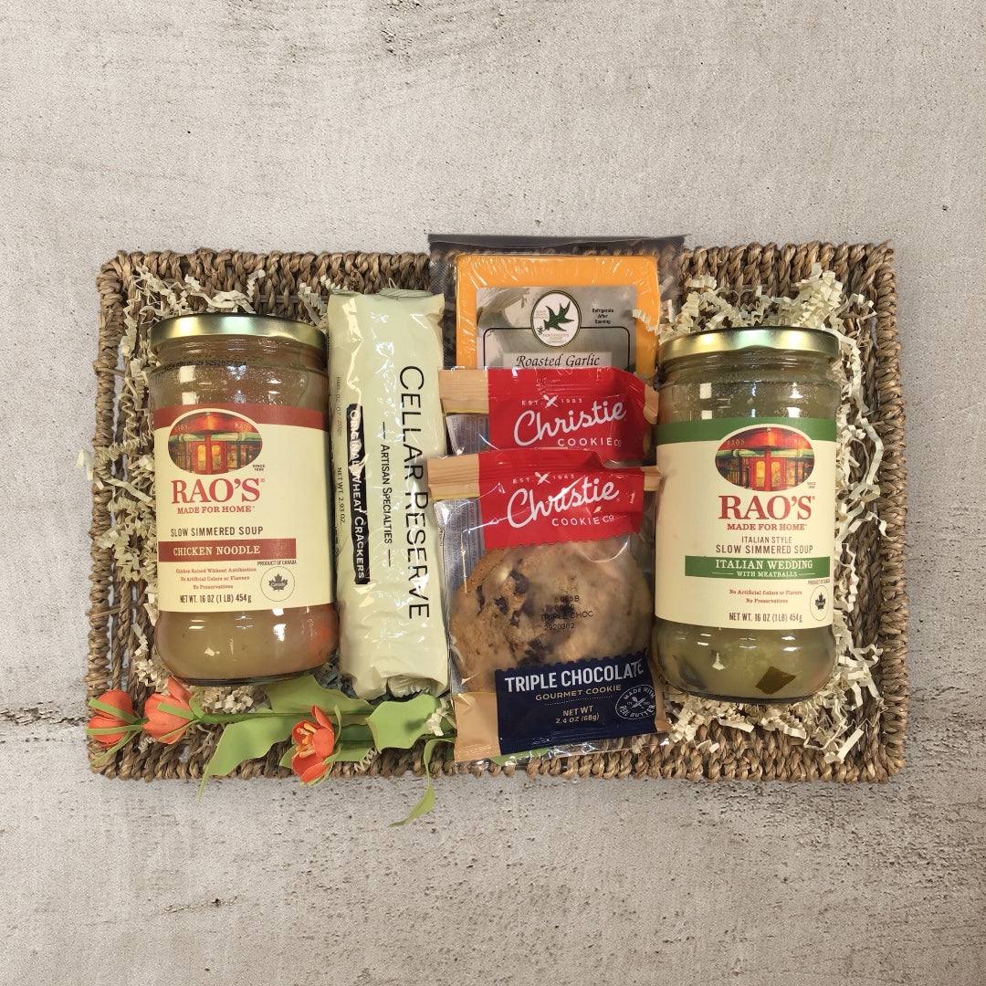 Soup and Crackers Get Well Soon