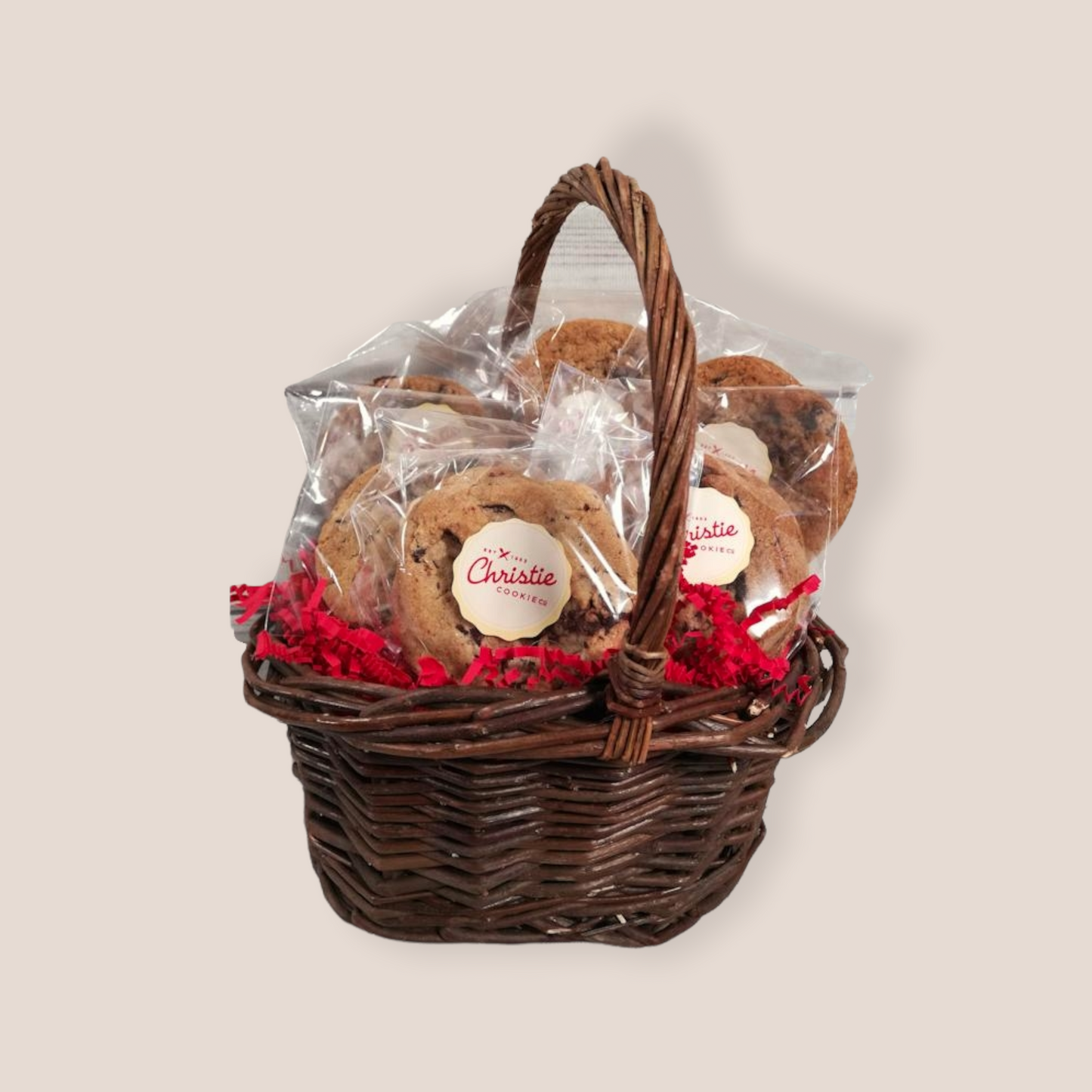 christie's chocolate chip cookie basket