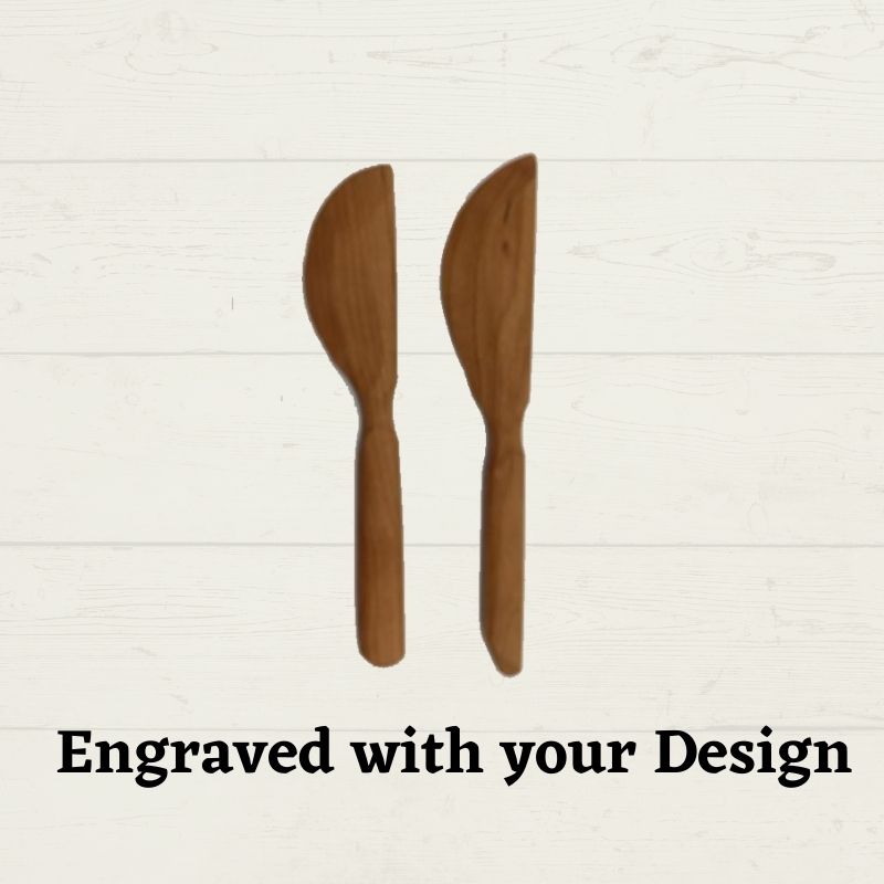 custom engraved large baking spatula- your design