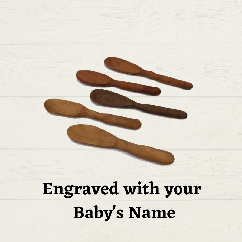 custom engraved baby spoon- your design