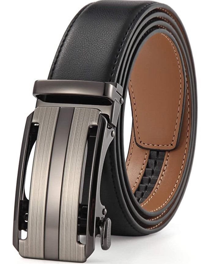 custom engraved men's leather belt- your design